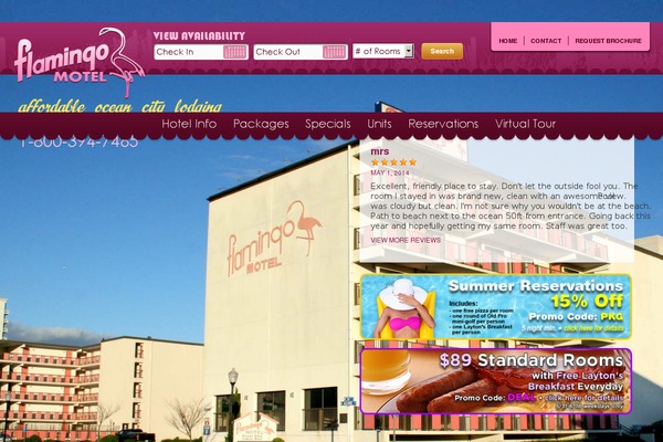 flamingo-ocmd.com site used D3corp-core