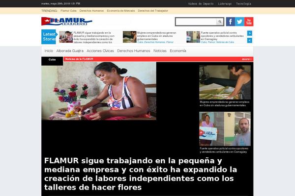 flamurcuba.org site used Magazine-power