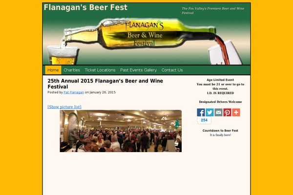 flanagansbeerfest.com site used Kirby