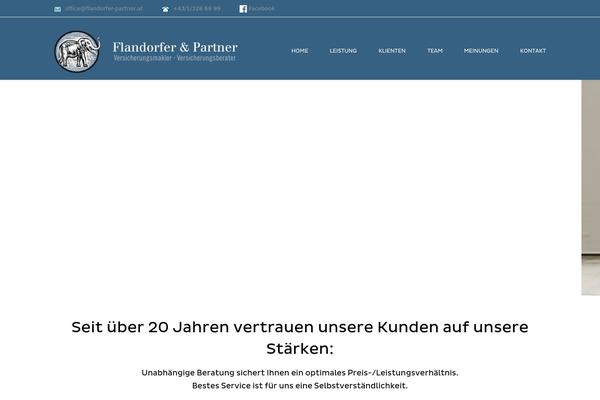 Shadow theme site design template sample