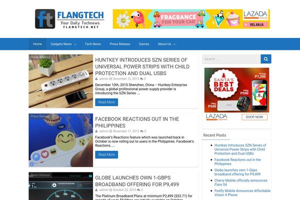 RedWaves Lite theme site design template sample