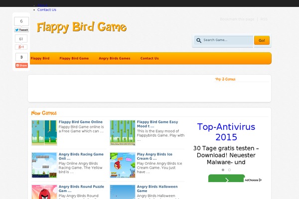 Durus theme site design template sample