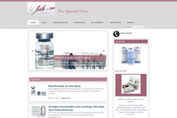 Continuum theme site design template sample