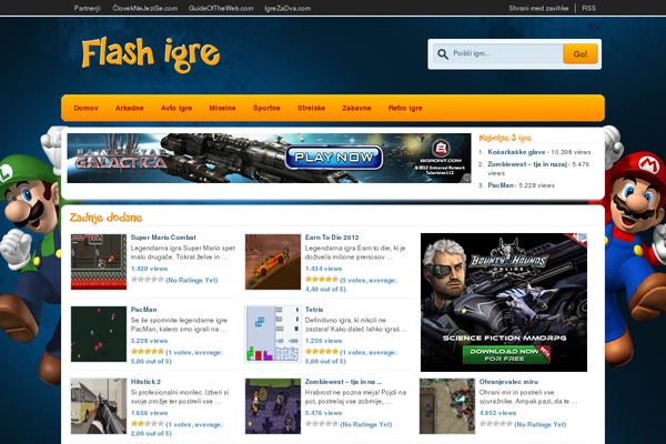 Durus theme site design template sample