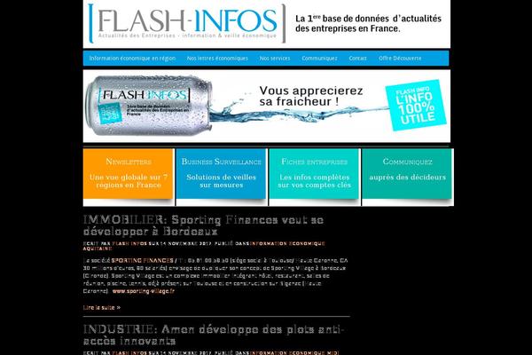 Nano2 theme site design template sample