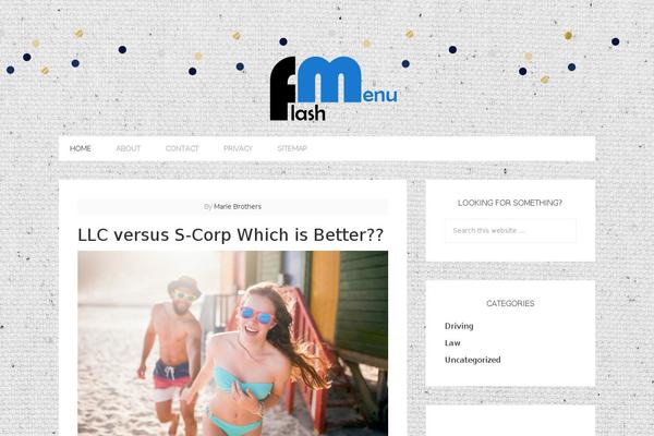 Sprinkle theme site design template sample