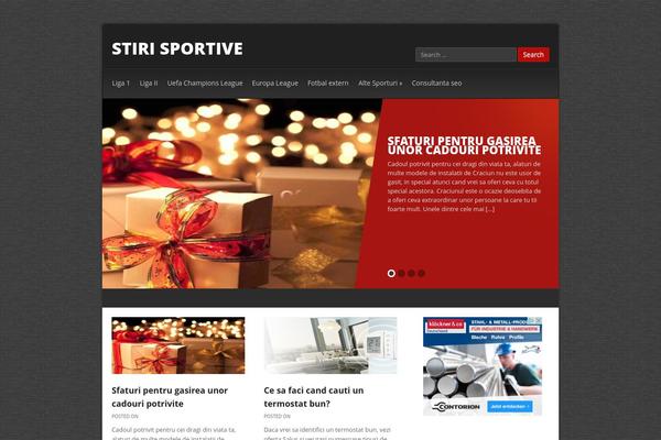 Monaco theme site design template sample