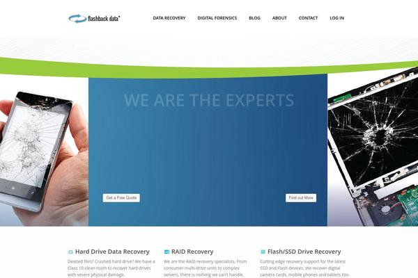 Axioma theme site design template sample