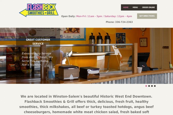 Feast theme site design template sample