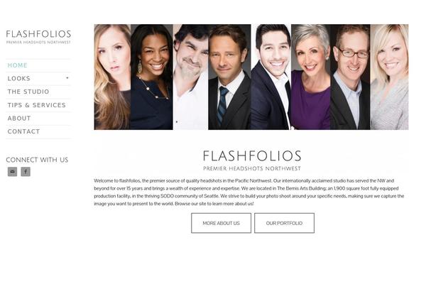 flashfolios.com site used Kameron