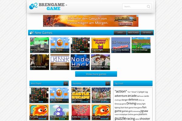 flashgamehay.com site used Css