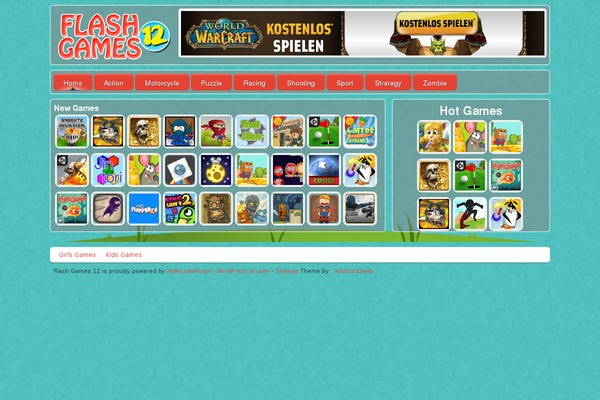 BrayGames theme site design template sample