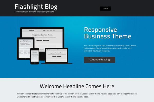 Alexandria theme site design template sample