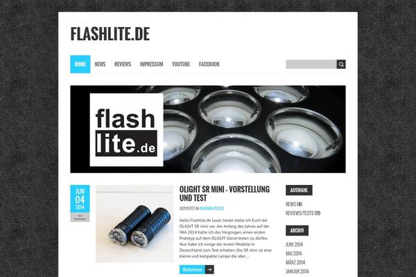 BoldR Lite theme site design template sample