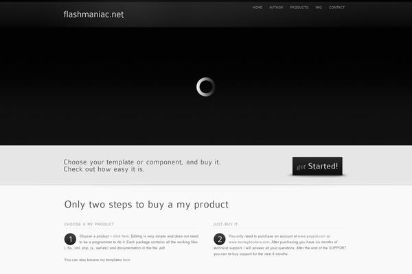 inFocus theme site design template sample