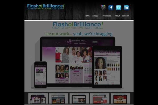 Catalyst theme site design template sample