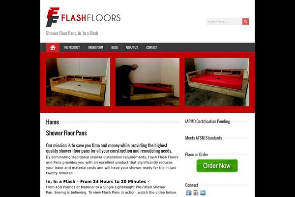 MineZine theme site design template sample
