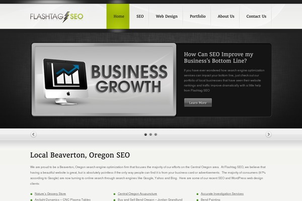flashtagseo.com site used Evision