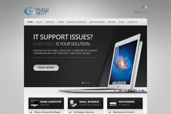 flashtech.com site used Theme1591