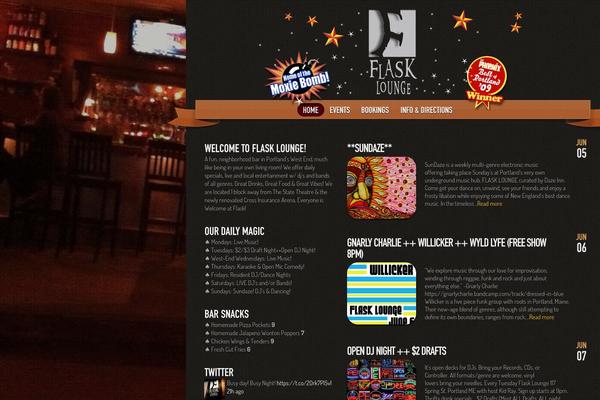 Dance Floor theme site design template sample
