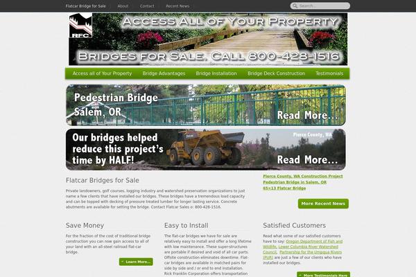 Onyx theme site design template sample