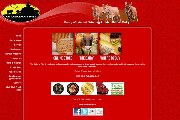 flatcreekdairy.com site used Flat-creek-lodge