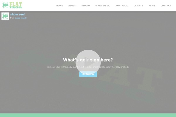Site using HTML5 Video gallery and Player plugin