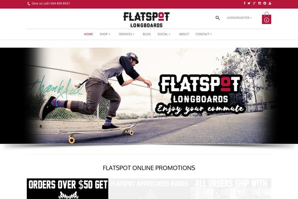 flatspotlongboards.com site used Bi-Shop