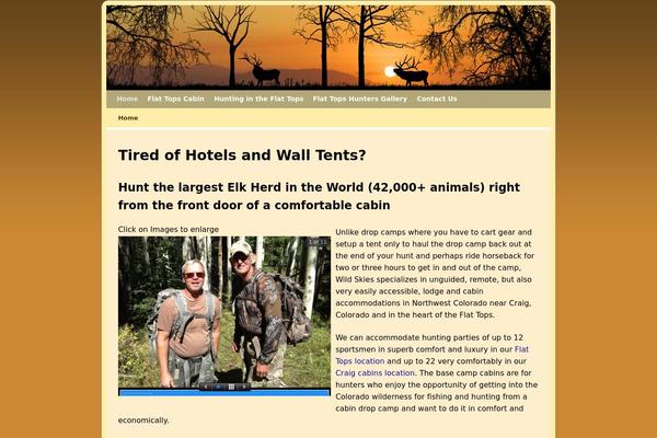 Infinity-pro theme site design template sample