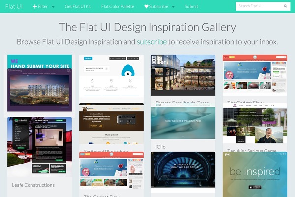 flatui.com site used Welovenew