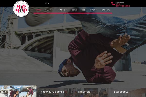 Cherry Framework theme site design template sample