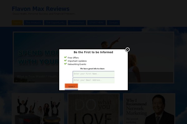 Parabola theme site design template sample