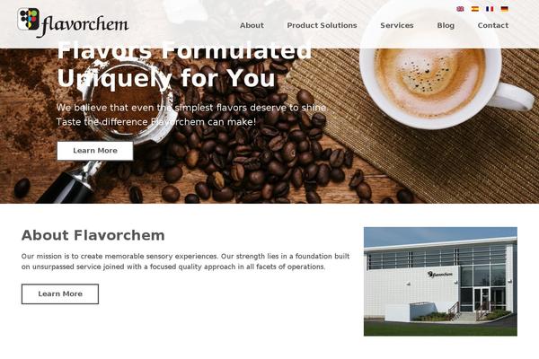Site using Jamie Social Icons plugin