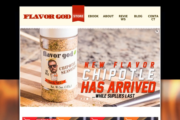Agriculture website example screenshot