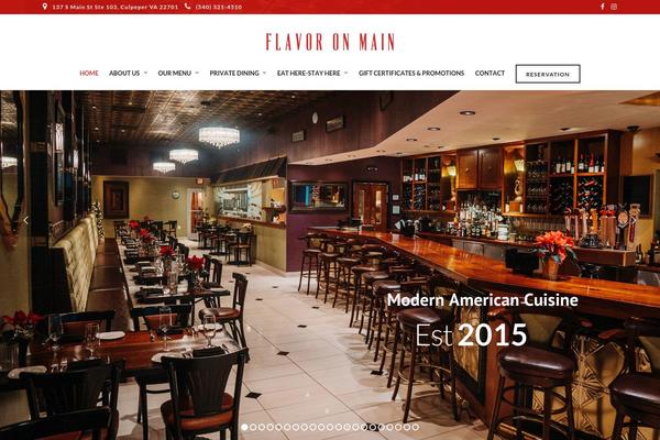 Grandrestaurant-child theme site design template sample