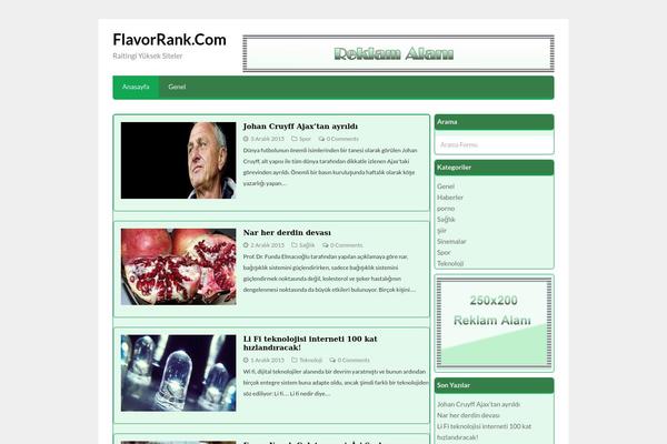 Rating theme site design template sample