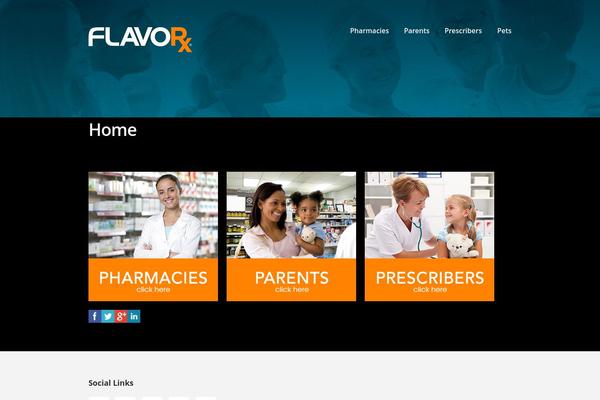 flavorx.com site used Strap