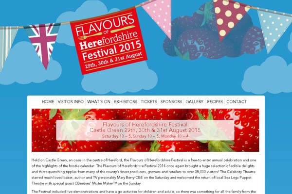 Twenty Twelve theme site design template sample