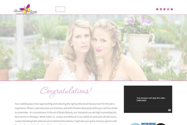 X Child theme site design template sample