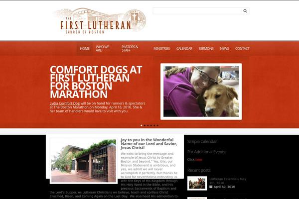 Churchope theme site design template sample
