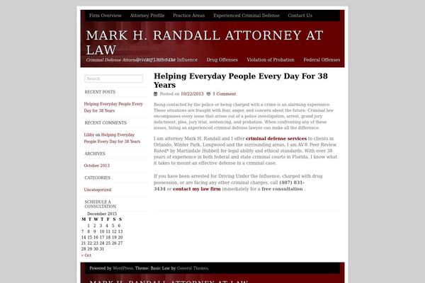 flcriminallawfirm.com site used Basic-law