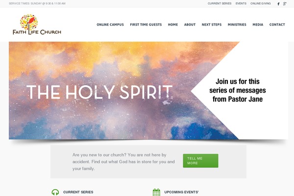 Qualia theme site design template sample