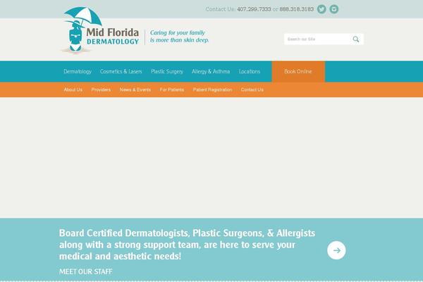 derm theme websites examples