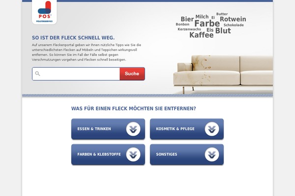 Pos theme site design template sample
