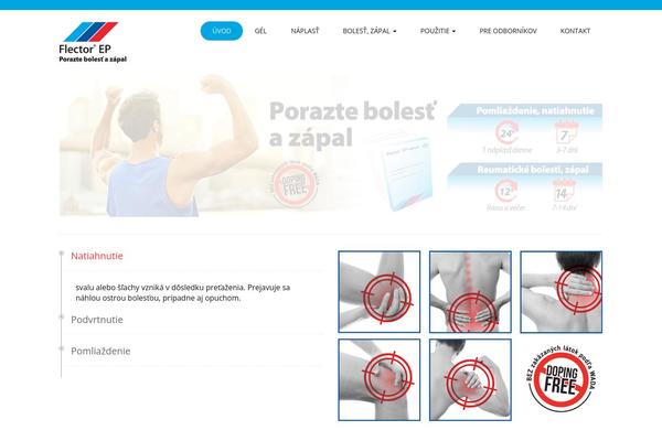 Medix theme site design template sample