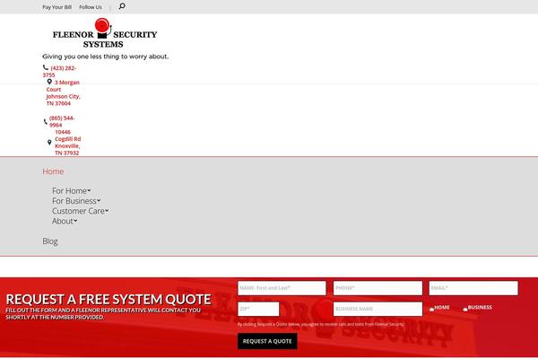 Site using Testimonials-showcase plugin