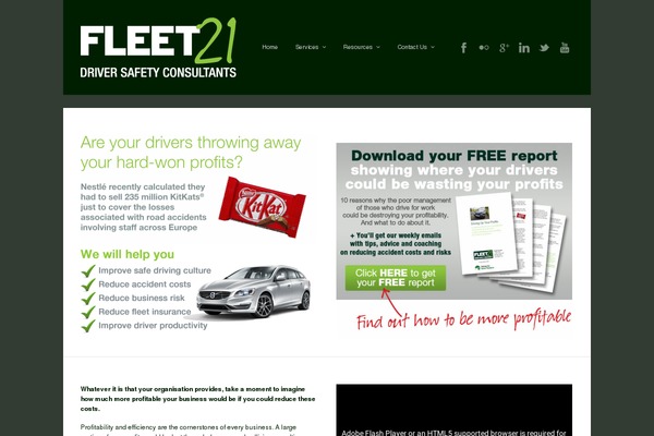 Ace theme site design template sample
