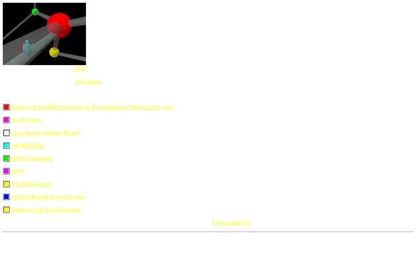 Pixel theme site design template sample