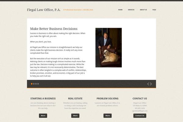 Method theme site design template sample