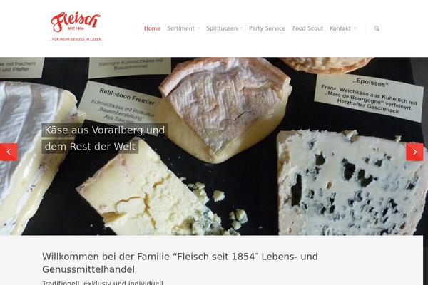 Salient theme site design template sample